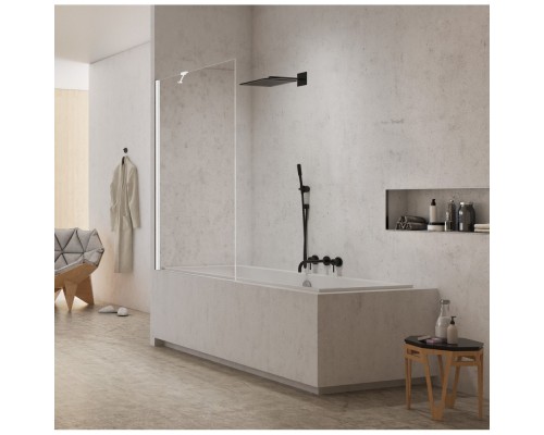 купить Шторка для ванны NEW TRENDY NEW MODUS WHITE 60x150 EXK-2336 (белый) в магазине сантехники Elit-san.ru Шторка для ванны NEW TRENDY NEW MODUS WHITE 60x150 EXK-2336 (белый) Elit-san.ru