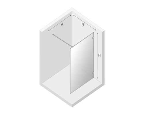 купить Душевое ограждение NEW TRENDY AVEXA WHITE 110x200 EXK-2912 (белый) в магазине сантехники Elit-san.ru Душевое ограждение NEW TRENDY AVEXA WHITE 110x200 EXK-2912 (белый) Elit-san.ru