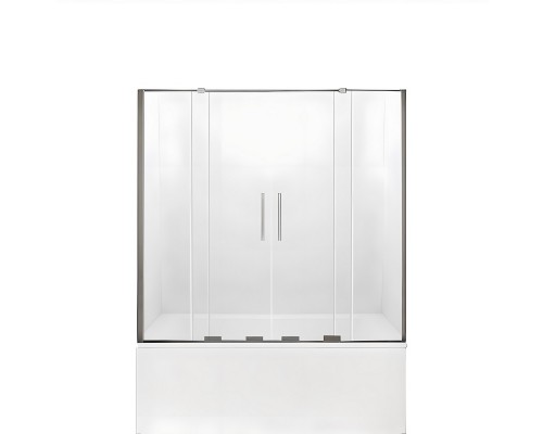 заказать Шторка для ванны NEW TRENDY SMART 130x150 EXK-4103 (хром) в магазине сантехники Elit-san.ru Шторка для ванны NEW TRENDY SMART 130x150 EXK-4103 (хром) Elit-san.ru