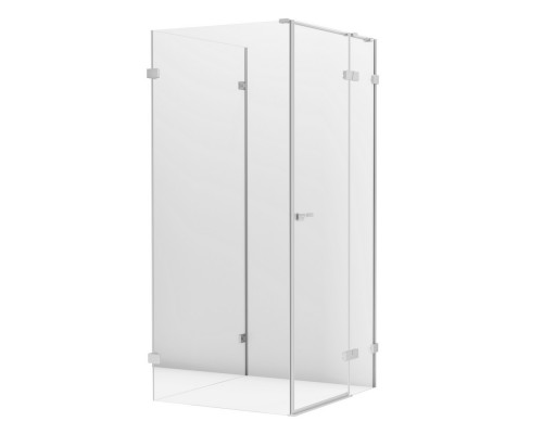 купить Душевое ограждение NEW TRENDY EVENTA R 80x100x200 EXK-4608 (хром) в магазине сантехники Elit-san.ru Душевое ограждение NEW TRENDY EVENTA R 80x100x200 EXK-4608 (хром) Elit-san.ru
