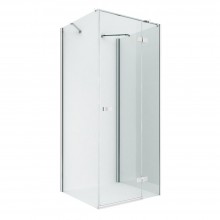 Душевое ограждение NEW TRENDY REFLEXA R 110x80x200 EXK-5226 (хром)