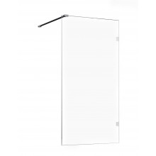 Шторка для ванны NEW TRENDY EVENTA 80x150 EXK-6996-WP (хром)