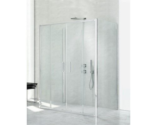 заказать Душевое ограждение NEW TRENDY NEW CORRINA 160x80x195 K-0486 (хром) в магазине сантехники Elit-san.ru Душевое ограждение NEW TRENDY NEW CORRINA 160x80x195 K-0486 (хром) Elit-san.ru
