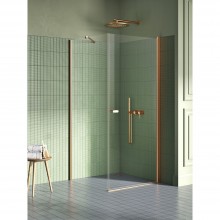 Душевое ограждение NEW TRENDY NEW SOLEO COPPER BRUSHED 90x80x195 K-2294 (брашированная медь)