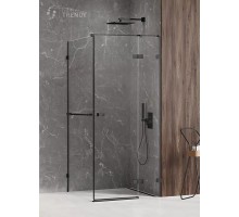 Душевое ограждение NEW TRENDY AVEXA BLACK R 80x110x200 EXK-2569 (черный)