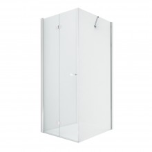Душевое ограждение NEW TRENDY NEW SOLEO складные двери L 100x80x195 D-0150A/D-0087B (хром)