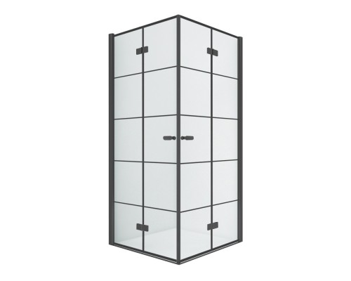 заказать Душевое ограждение NEW TRENDY NEW SOLEO BLACK 90x90x195 D-0289A/D-0290A (черный) в магазине сантехники Elit-san.ru Душевое ограждение NEW TRENDY NEW SOLEO BLACK 90x90x195 D-0289A/D-0290A (черный) Elit-san.ru