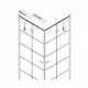 Душевое ограждение NEW TRENDY NEW SOLEO BLACK 90x90x195 D-0289A/D-0290A (черный) Elit-san.ru
