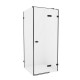 Душевое ограждение NEW TRENDY AVEXA BLACK 120x70x200 EXK-1597 (черный) Elit-san.ru