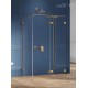 Душевое ограждение NEW TRENDY AVEXA GOLD BRUSHED R 120x100x200 EXK-3127 (брашированное золото) Elit-san.ru