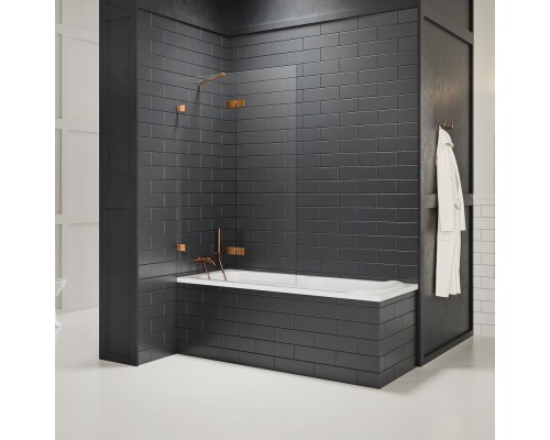 купить Шторка для ванны NEW TRENDY AVEXA COPPER BRUSHED 130x150 EXK-3814 L (брашированная медь) в магазине сантехники Elit-san.ru Шторка для ванны NEW TRENDY AVEXA COPPER BRUSHED 130x150 EXK-3814 L (брашированная медь) Elit-san.ru