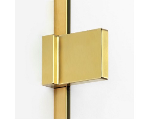 Дверь в нишу NEW TRENDY AVEXA GOLD BRUSHED 100x200 EXK-1718 (брашированное золото) Elit-san.ru