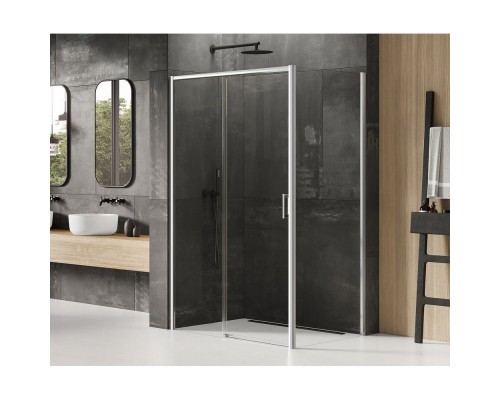купить Душевое ограждение NEW TRENDY PRIME 100x70x200 D-0298A/D-0122B (хром) в магазине сантехники Elit-san.ru Душевое ограждение NEW TRENDY PRIME 100x70x200 D-0298A/D-0122B (хром) Elit-san.ru