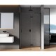 Дверь в нишу NEW TRENDY NEW RENOMA BLACK R 110x195 D-0365A (черный) Elit-san.ru