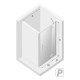 Дверь в нишу NEW TRENDY NEW RENOMA BLACK R 110x195 D-0365A (черный) Elit-san.ru