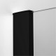 Дверь в нишу NEW TRENDY NEW RENOMA BLACK R 110x195 D-0365A (черный) Elit-san.ru