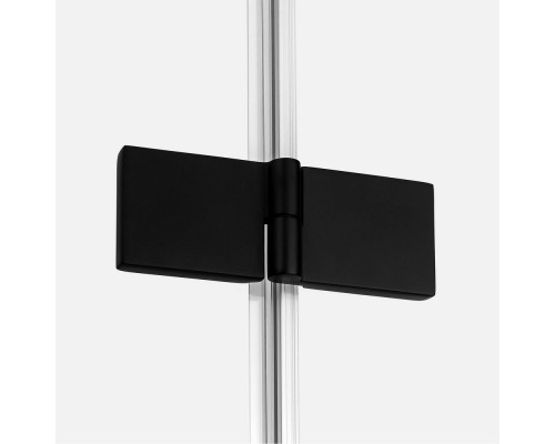 заказать Дверь в нишу NEW TRENDY NEW RENOMA BLACK R 110x195 D-0365A (черный) в магазине сантехники Elit-san.ru Дверь в нишу NEW TRENDY NEW RENOMA BLACK R 110x195 D-0365A (черный) Elit-san.ru