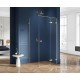 Душевое ограждение NEW TRENDY AVEXA GOLD BRUSHED 120x100x200 EXK-1771 (брашированное золото) Elit-san.ru