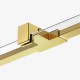 Душевое ограждение NEW TRENDY AVEXA GOLD BRUSHED 120x100x200 EXK-1771 (брашированное золото) Elit-san.ru