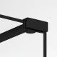 Шторка для ванны NEW TRENDY NEW MODUS BLACK 60x150 EXK-1932-WP (черный) Elit-san.ru