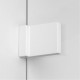 Шторка для ванны NEW TRENDY AVEXA WHITE 100x150 EXK-2965-WP (белый) Elit-san.ru