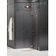 Душевое ограждение NEW TRENDY AVEXA COPPER BRUSHED R 120x120x200 EXK-3604 (брашированная медь) Elit-san.ru