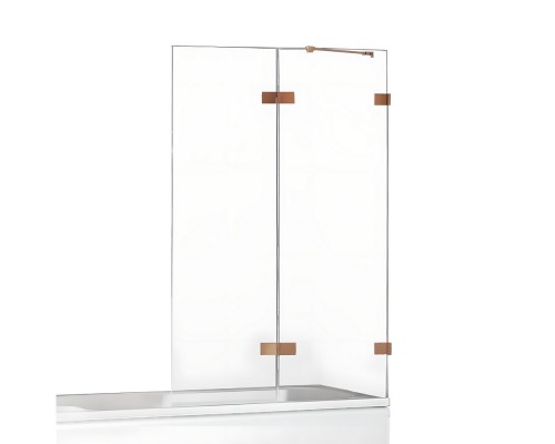 приобрести Шторка для ванны NEW TRENDY AVEXA COPPER BRUSHED 120x150 EXK-3813 R (брашированная медь) в магазине сантехники Elit-san.ru Шторка для ванны NEW TRENDY AVEXA COPPER BRUSHED 120x150 EXK-3813 R (брашированная медь) Elit-san.ru