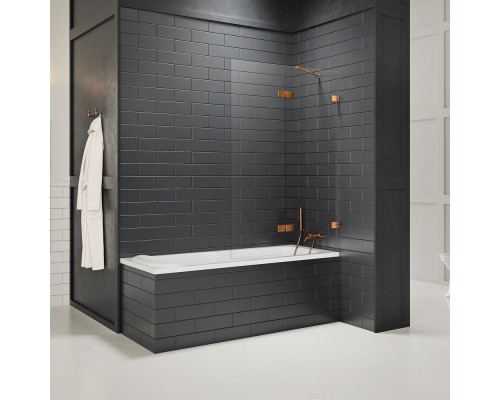 приобрести Шторка для ванны NEW TRENDY AVEXA COPPER BRUSHED 120x150 EXK-3813 R (брашированная медь) в магазине сантехники Elit-san.ru Шторка для ванны NEW TRENDY AVEXA COPPER BRUSHED 120x150 EXK-3813 R (брашированная медь) Elit-san.ru