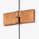 Шторка для ванны NEW TRENDY AVEXA COPPER BRUSHED 120x150 EXK-3813 R (брашированная медь) Elit-san.ru