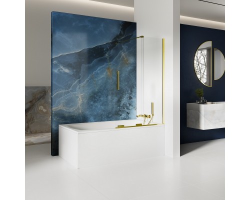 заказать Шторка для ванны NEW TRENDY SMART LIGHT GOLD 90x150 EXK-4303 (светлое золото) в магазине сантехники Elit-san.ru Шторка для ванны NEW TRENDY SMART LIGHT GOLD 90x150 EXK-4303 (светлое золото) Elit-san.ru