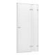 Дверь в нишу NEW TRENDY EVENTA R 100x200 EXK-4455 (хром) Elit-san.ru