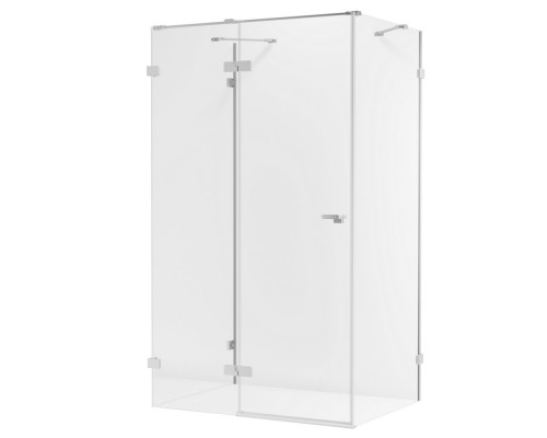 приобрести Душевое ограждение NEW TRENDY EVENTA L 100x80x200 EXK-4583 (хром) в магазине сантехники Elit-san.ru Душевое ограждение NEW TRENDY EVENTA L 100x80x200 EXK-4583 (хром) Elit-san.ru