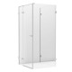 Душевое ограждение NEW TRENDY EVENTA L 80x100x200 EXK-4607 (хром) Elit-san.ru