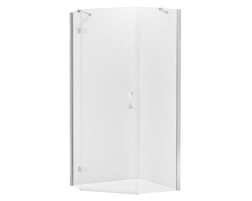 приобрести Душевое ограждение NEW TRENDY NEW AZURA R 100x80x195 K-0564 (хром) в магазине сантехники Elit-san.ru Душевое ограждение NEW TRENDY NEW AZURA R 100x80x195 K-0564 (хром) Elit-san.ru