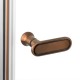 Душевое ограждение NEW TRENDY NEW SOLEO COPPER BRUSHED R 80x80x195 K-2058 (брашированная медь) Elit-san.ru