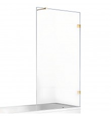 Шторка для ванны NEW TRENDY AVEXA GOLD SHINE 100x150 EXK-2175-WP (золото)