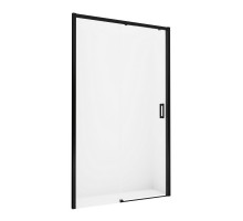 Дверь в нишу NEW TRENDY PRIME BLACK 150х200 L D-0326A (черный)