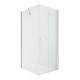 Душевое ограждение NEW TRENDY NEW SOLEO складные двери R 80x90x195 D-0152A/D-0088B (хром) Elit-san.ru