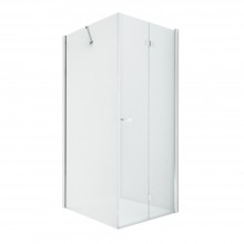 Душевое ограждение NEW TRENDY NEW SOLEO складные двери R 100x100x195 D-0154A/D-0089B (хром)