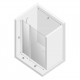 Дверь в нишу NEW TRENDY NEW SOLEO LIGHT GOLD 100x195 D-0483A (светлое золото) Elit-san.ru