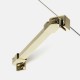 Дверь в нишу NEW TRENDY NEW SOLEO LIGHT GOLD 100x195 D-0483A (светлое золото) Elit-san.ru