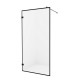 Душевое ограждение NEW TRENDY AVEXA BLACK 100x200 EXK-2041 (черный) Elit-san.ru