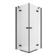 Душевое ограждение NEW TRENDY REFLEXA BLACK 120x110x200 EXK-4995 (черный) Elit-san.ru