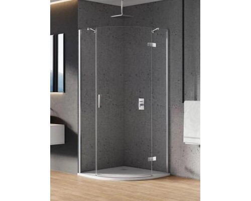Душевое ограждение NEW TRENDY NEW MERANA R 80x80x195 K-0325 (хром) Elit-san.ru