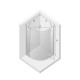 Душевое ограждение NEW TRENDY NEW MERANA R 80x80x195 K-0325 (хром) Elit-san.ru