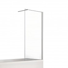 Шторка для ванны NEW TRENDY NEW SOLEO 90x140 P-0032-WP (хром)