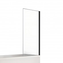Шторка для ванны NEW TRENDY NEW SOLEO BLACK 90x140 P-0040 (черный)