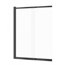 Шторка для ванны NEW TRENDY SENSI BLACK 100x150 P-0046 (черный)