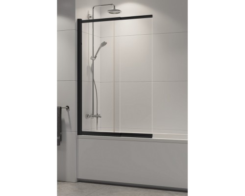 купить Шторка для ванны NEW TRENDY SENSI BLACK 100x150 P-0046 (черный) в магазине сантехники Elit-san.ru Шторка для ванны NEW TRENDY SENSI BLACK 100x150 P-0046 (черный) Elit-san.ru
