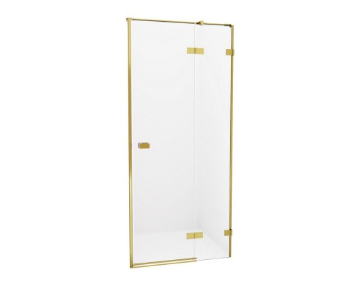 Дверь в нишу NEW TRENDY AVEXA GOLD BRUSHED 130x200 EXK-1725 (брашированное золото) Elit-san.ru